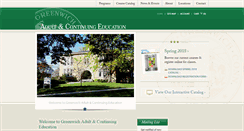 Desktop Screenshot of greenwichace.com